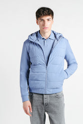 GIUBBOTTO DOPPIO TESSUTO CON CAPPUCCIO AVION